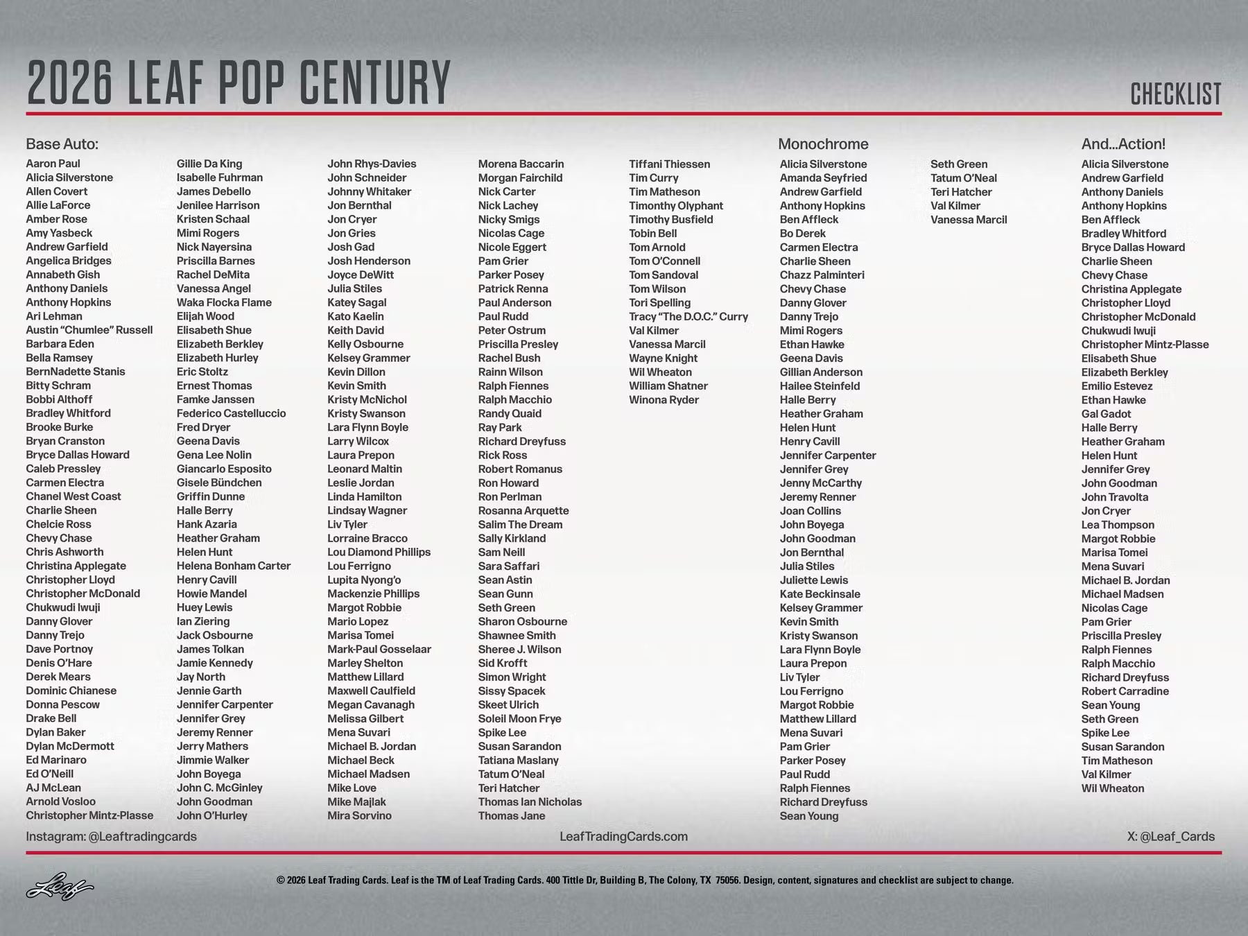 2026 Leaf Metal Pop Century Hobby Box