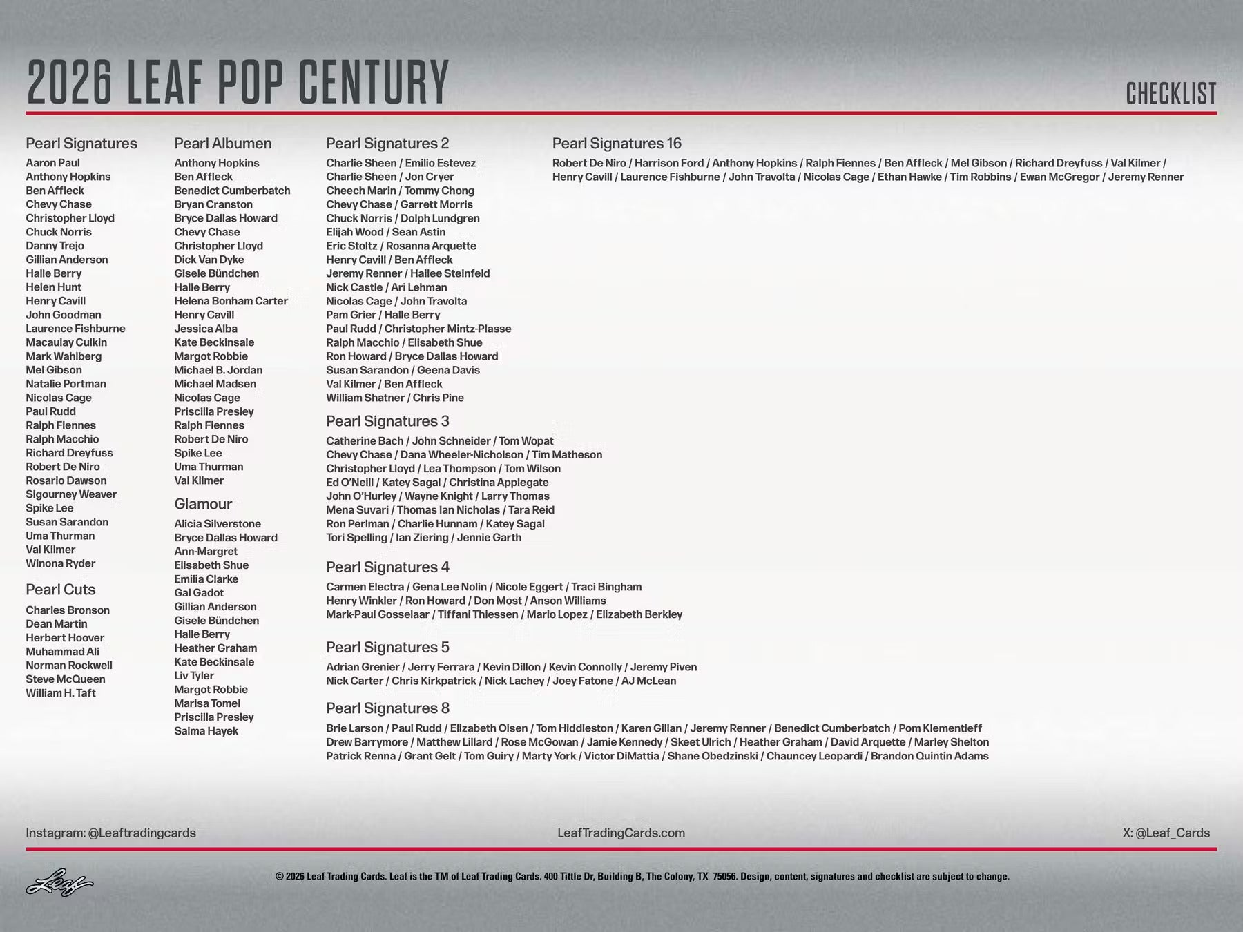 2026 Leaf Metal Pop Century Hobby Box