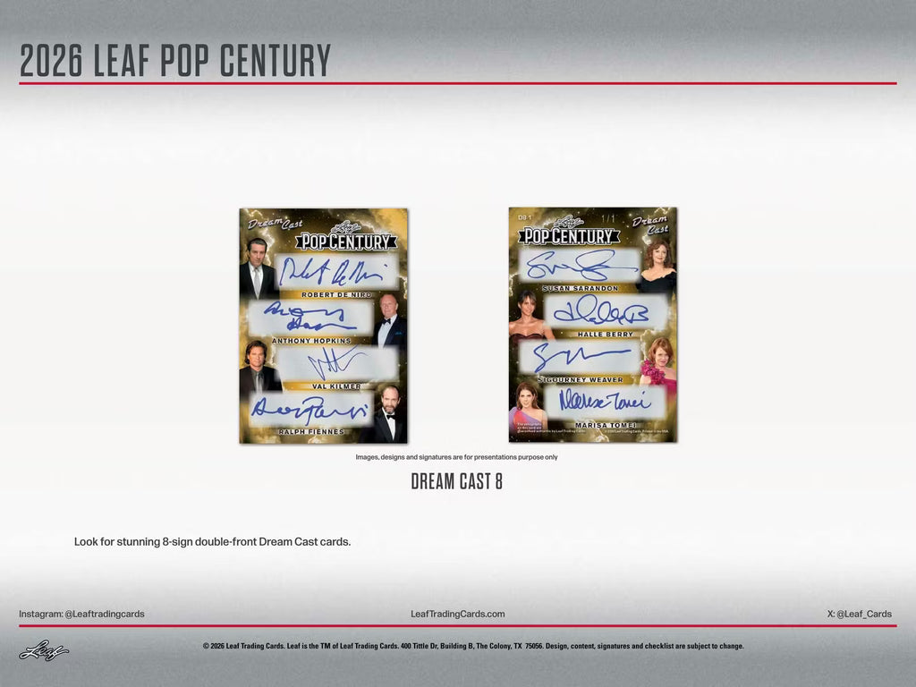 2026 Leaf Metal Pop Century Hobby Box