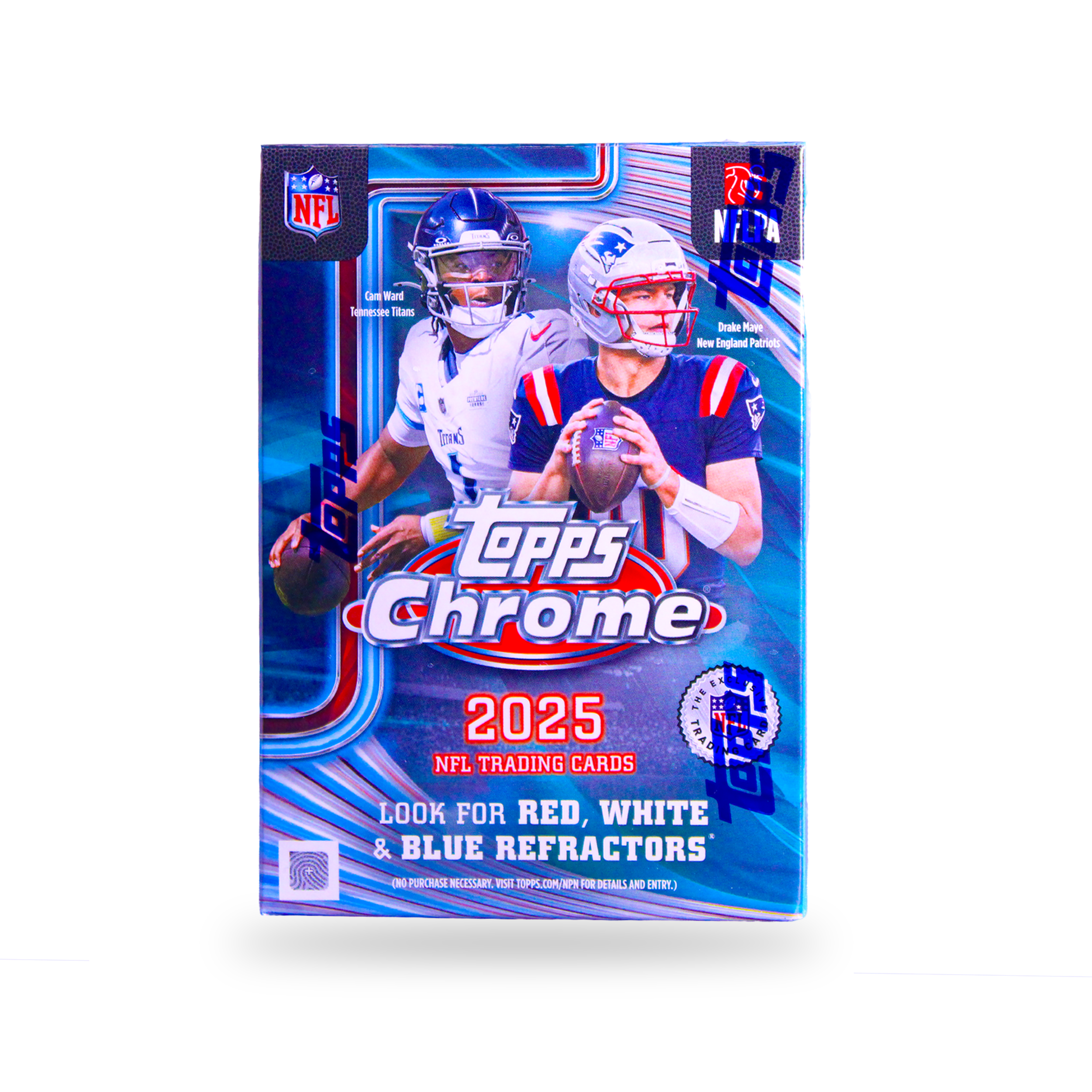 2025 Topps Chrome Football Blaster Box (FACTORY SEALED)
